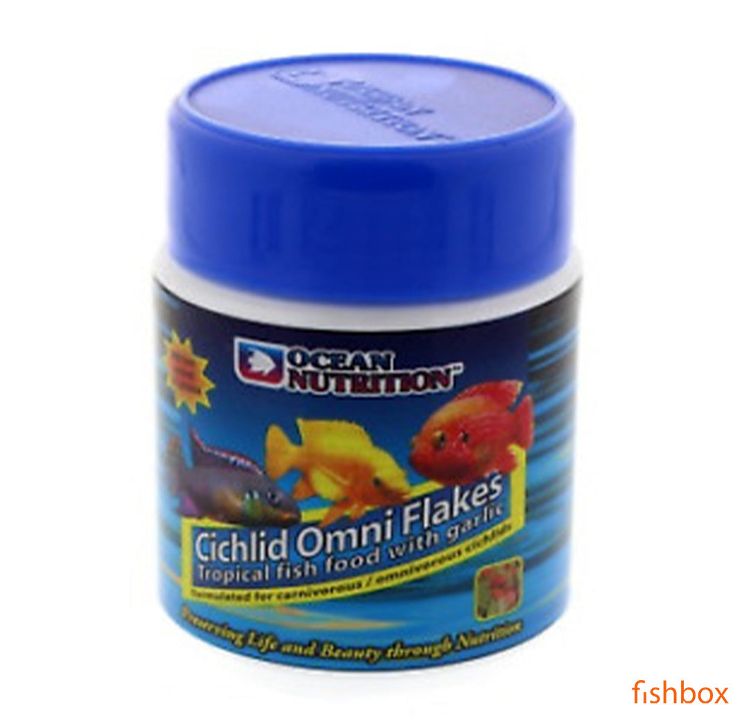 Cichlid Omni Flakes + česen - fishbox
