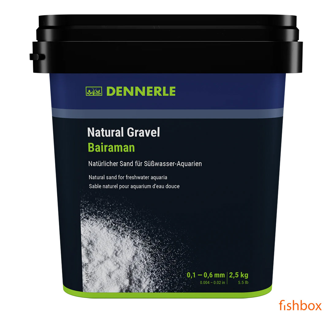 Natural Gravel Bairaman, 0,1-0,6mm - fishbox