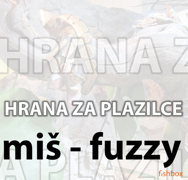 Mice - fuzzy, hrana za plazilce - fishbox