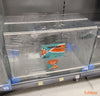 Steklen terarij z zamenljivim mrežnim pokrovom - fishbox