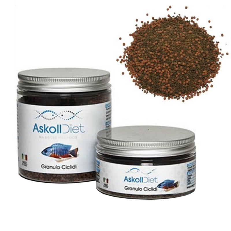 Askoll Diet hrana v granulah za ostrižnike - fishbox
