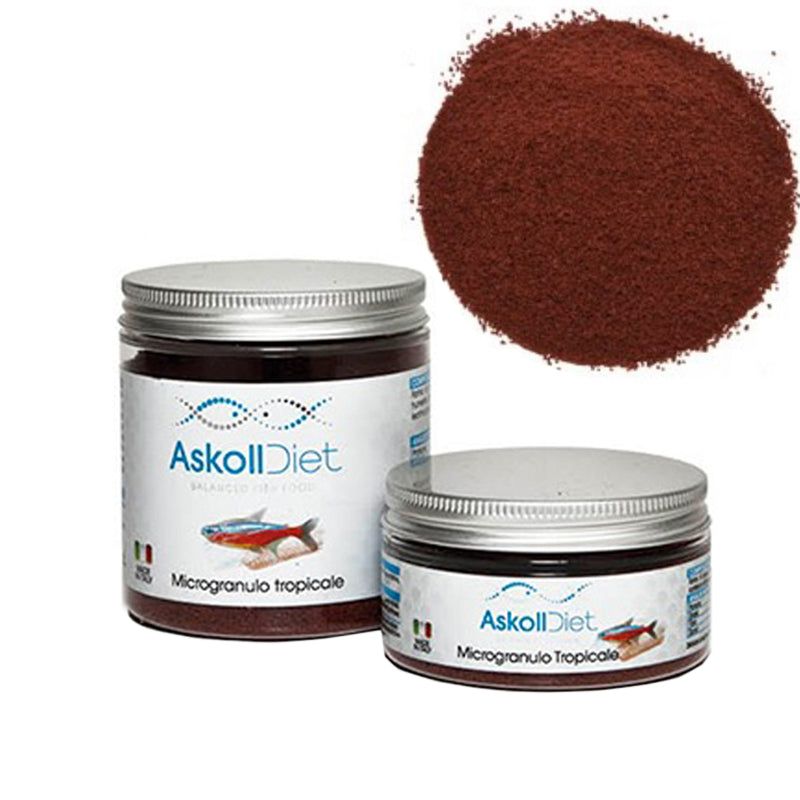 Askoll Diet hrana v microgranulah za tropske ribice - fishbox