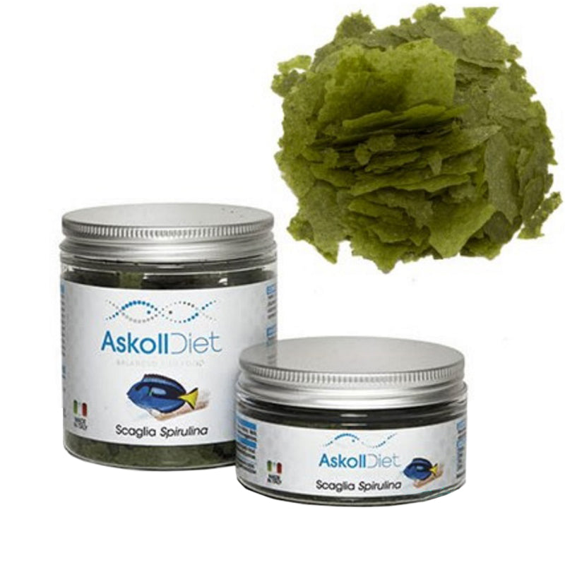 Askoll Diet hrana v lističih Spirulina - fishbox