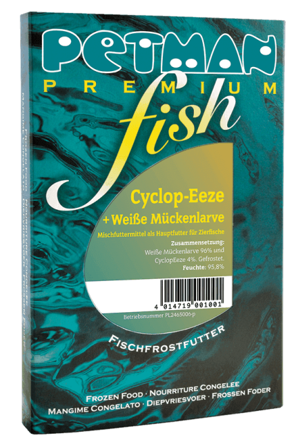 Petman Fish Cyclop-Eze in bele ličinke komarjev - fishbox