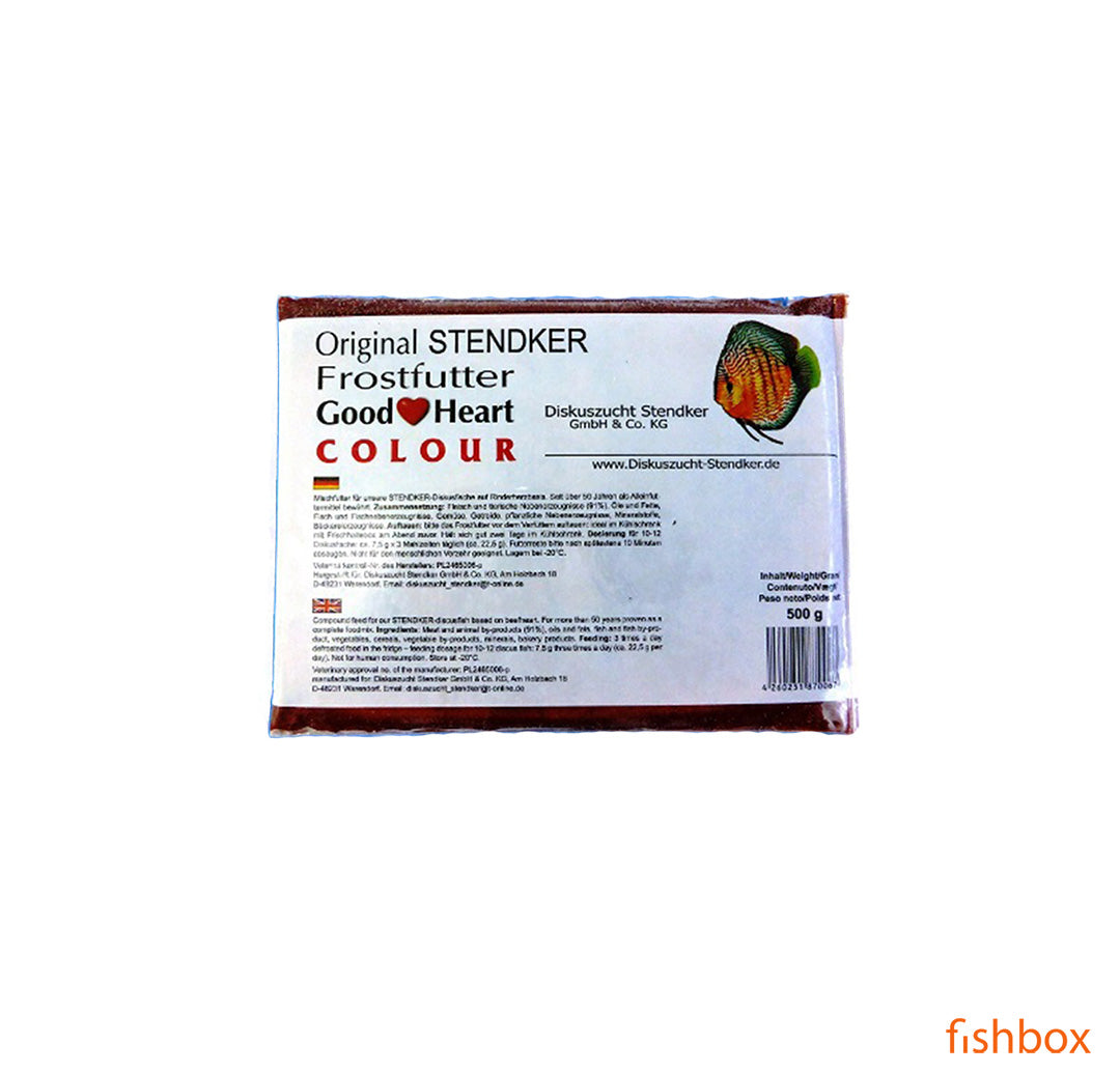 Diskusfutter GoodHeart - COLOUR 500 g - fishbox