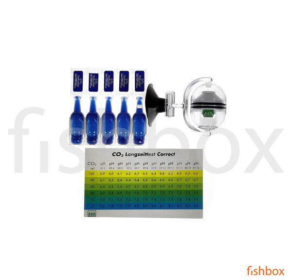 Dolgotrajni CO2 test Correct + pH - fishbox