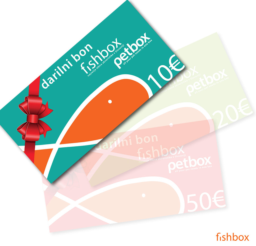 Darilni boni fishbox - 10€