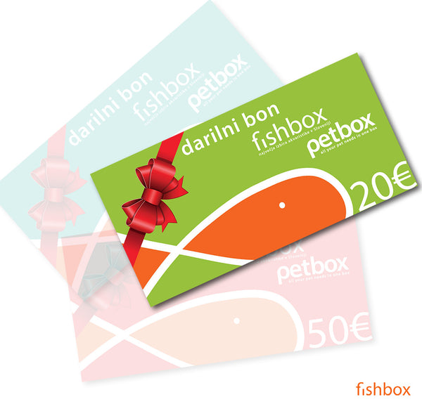 Darilni boni fishbox - 20€