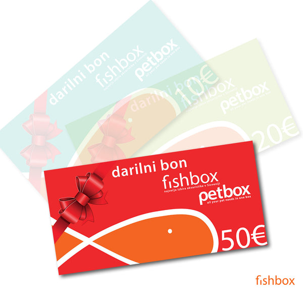 Darilni boni fishbox - 50€