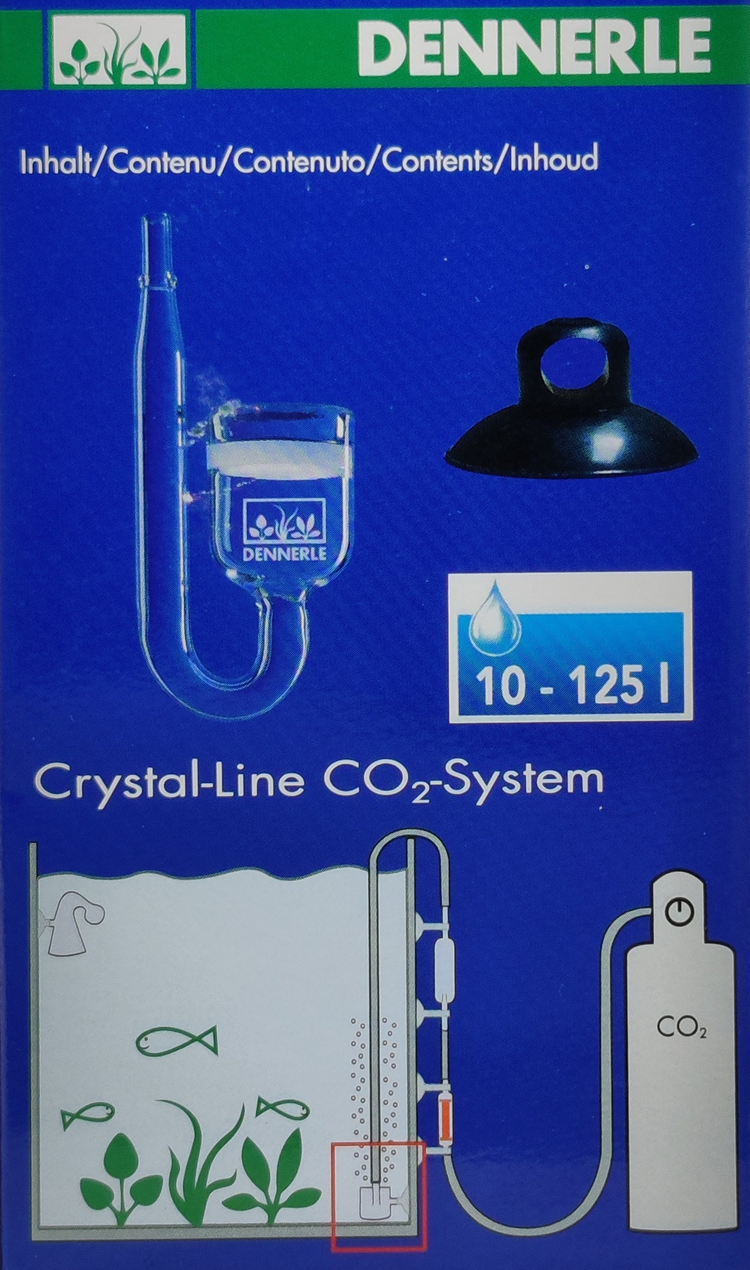 Crystal-Line CO2 difuzor Mini Pipe - fishbox