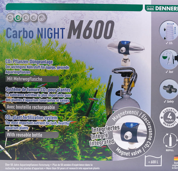 Carbo NIGHT M600, CO2 komplet - fishbox