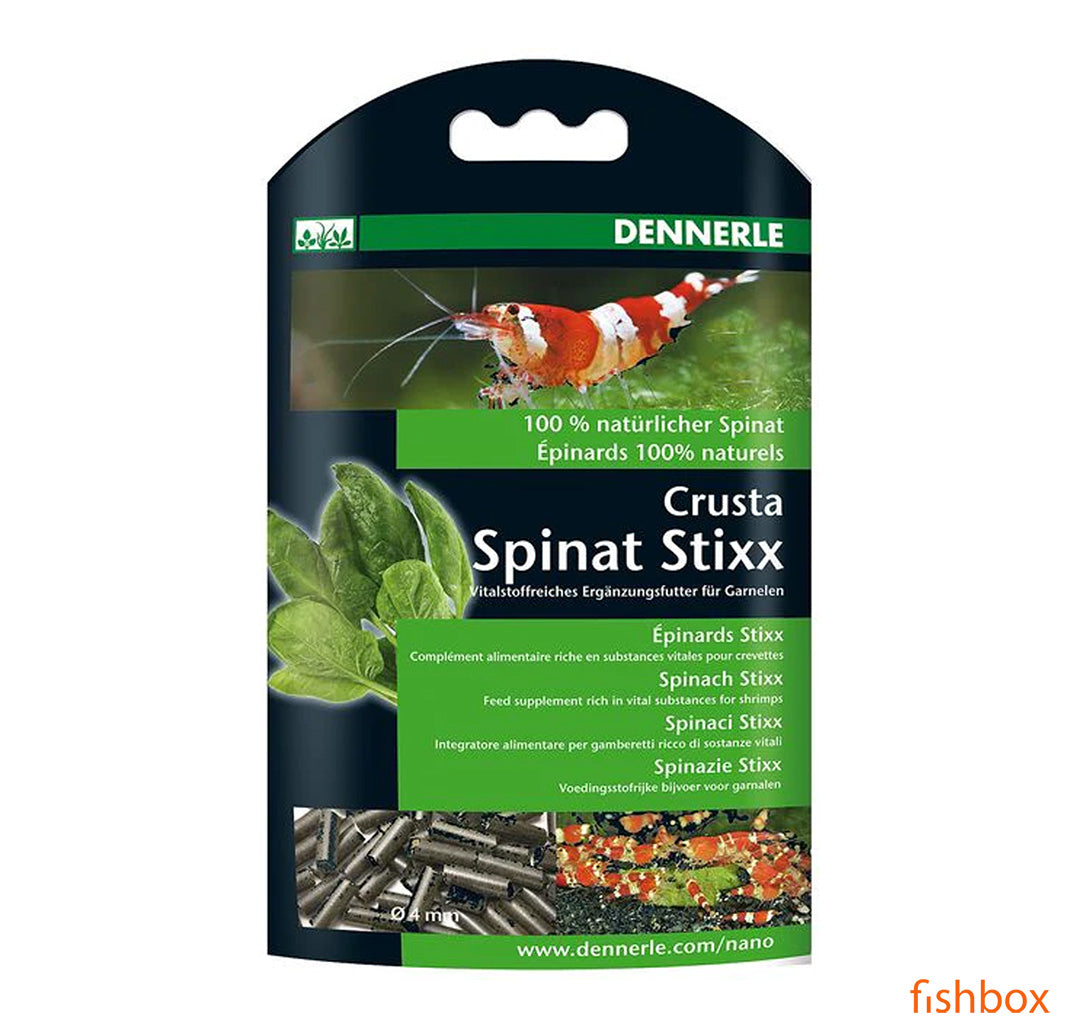Nano Crusta Spinach Stixx - fishbox