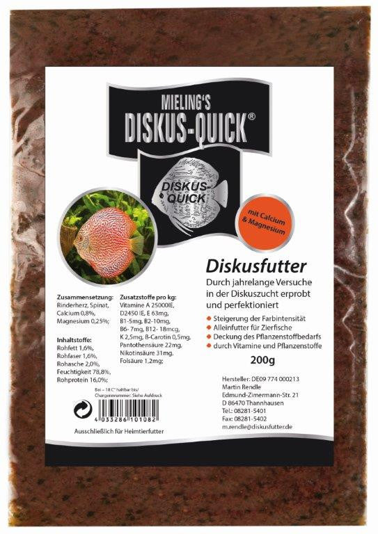 MIELING'S DISKUS-QUICK, 200 g - fishbox