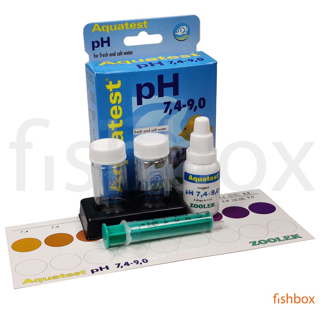 Aquatest pH 7,4-9,0 - fishbox
