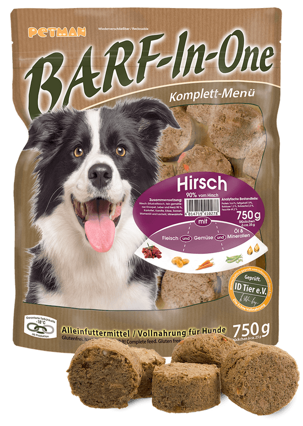 Petman Barf in one JELEN 750g - fishbox